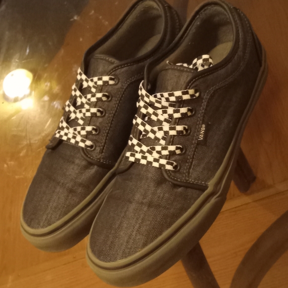 Vans denim color skate shoes - Picture 2 of 2